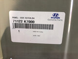 HYUNDAI I10 III POSZYCIE PRAWE BŁOTNIK TYLNY NR.518