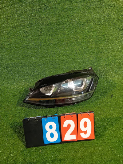 REFLEKTOR LEWY PRZÓD VW GOLF VII BI-XENON 12- NIE SKRĘTNY NR.829