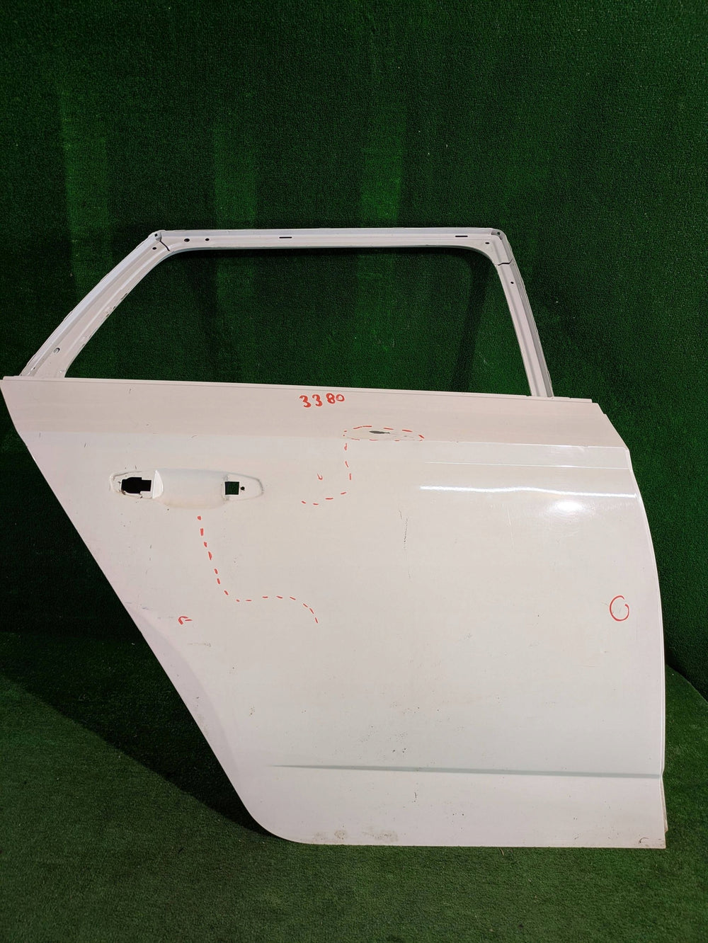 DRZWI TYLNE PRAWE PRAWY TYŁ SKODA FABIA III KOMBI NR.3380