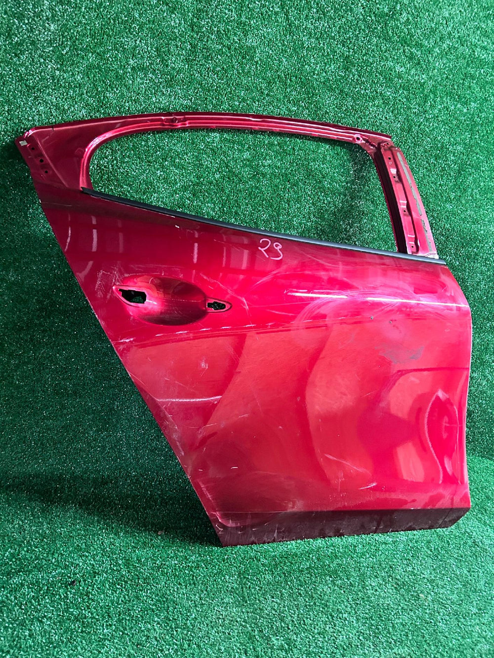 DRZWI TYŁ TYLNE PRAWE MAZDA 3 IV SEDAN 17-