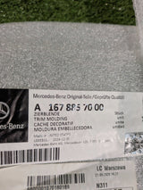 CHROM DYFUZORA TYLNEGO LEWY PRAWY KOMPLET MERCEDES GLE W167 19-