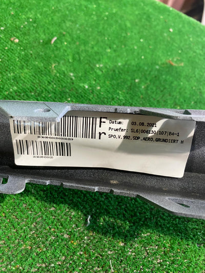 SPOILER PRZÓD LISTWA ZDERZAKA PORSCHE CARERRA 911 992 NR.0098