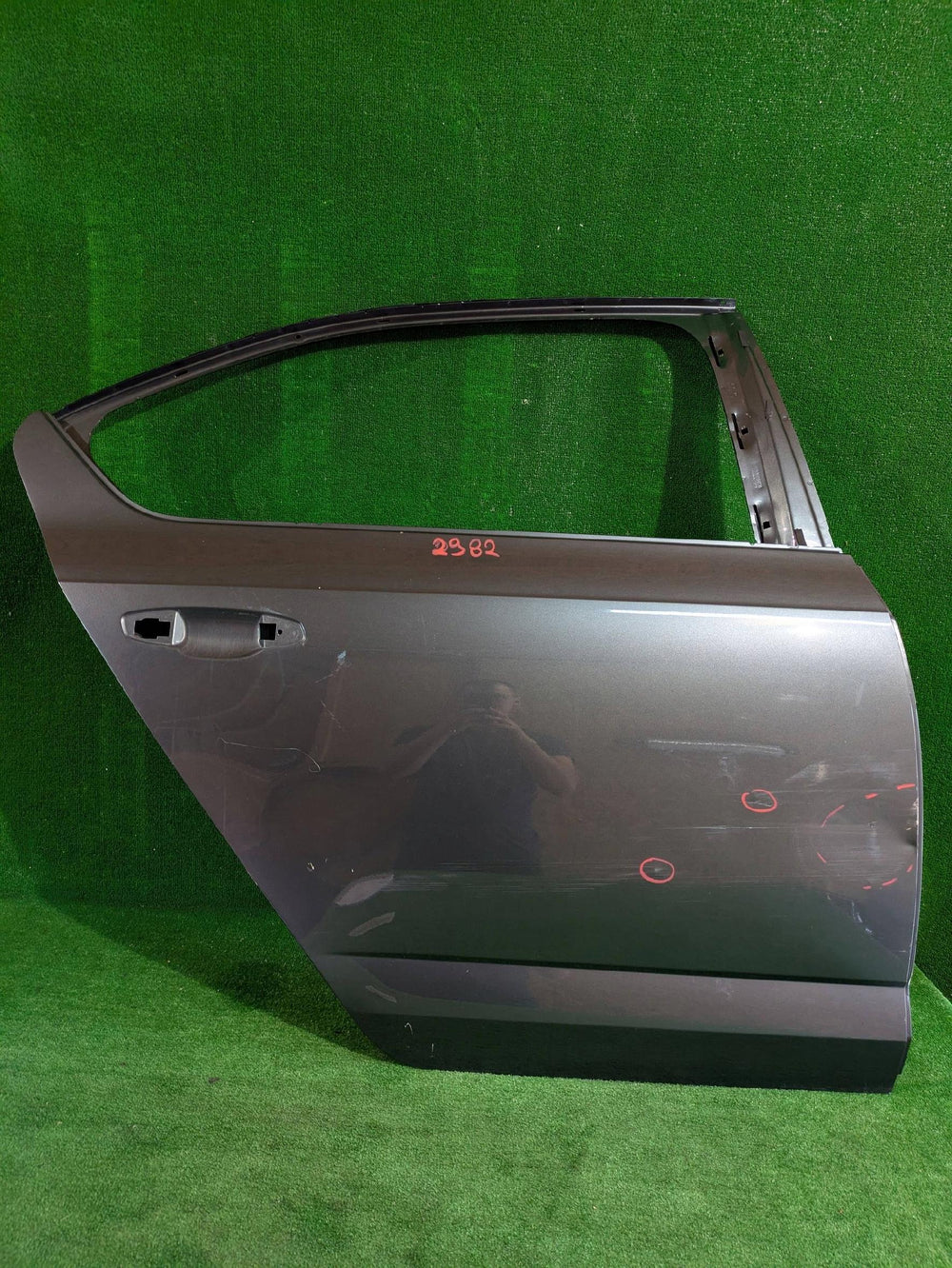 DRZWI TYLNE PRAWE PRAWY TYŁ SKODA OCTAVIA III SEDAN