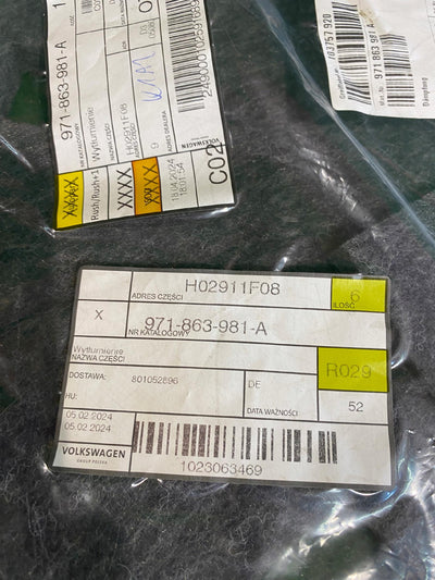 WYTYŁUMIENIE DRZWI PORSCHE PANAMERA 971