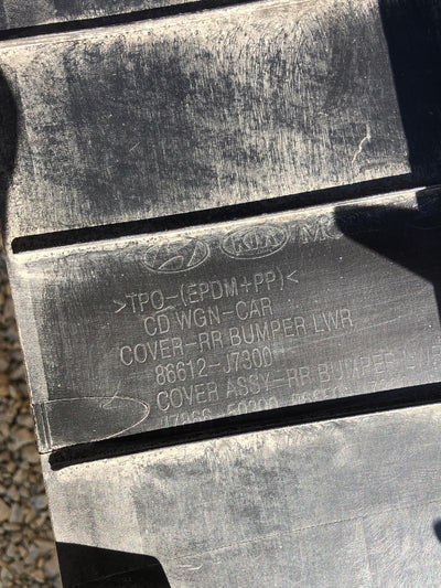 DOKŁADKA ZDERZAKA CHROM TYŁ KIA CEED III KOMBI nr.0