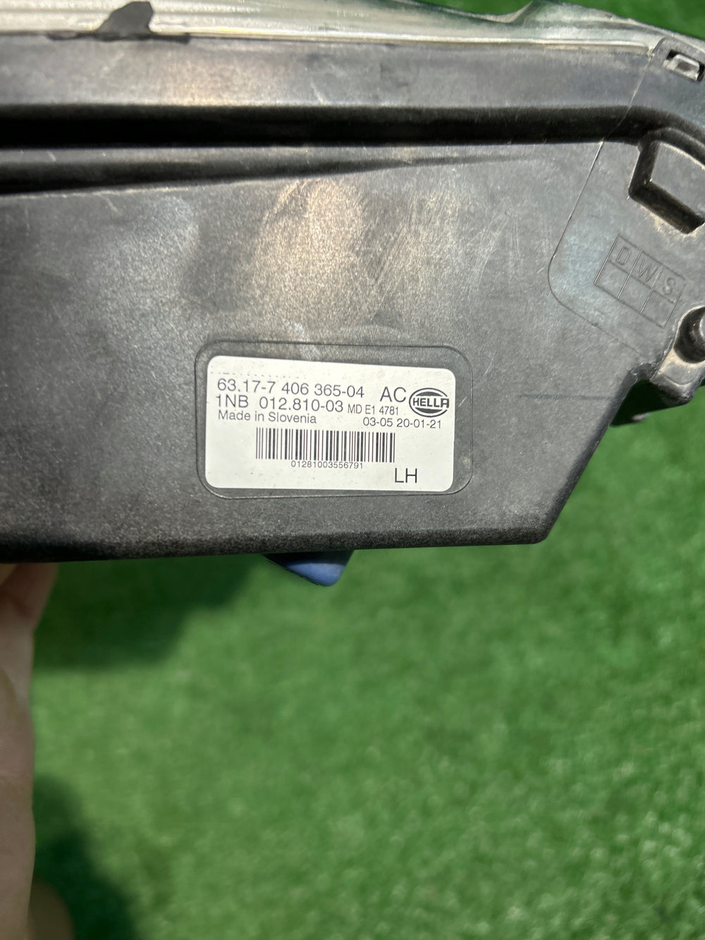 HALOGEN DRL LEWY BMW X3 G01 X4 G02