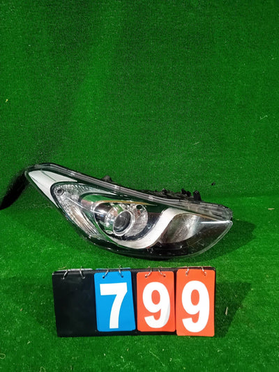 REFLEKTOR PRAWY PRZÓD HYUNDAI I30 II 11- SOCZEWKA NA KLOSZ NR.799