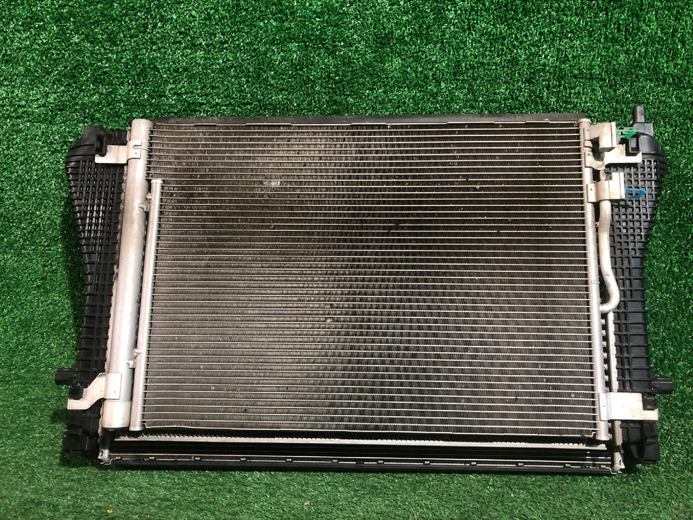 KOMPLET CHŁODNIC WODY KLINATYZACJI INTERCOOLER VW SKODA SEAT 2.0 TFSI